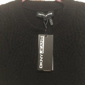 DKNY Jeans sweater black size M new